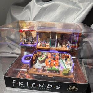 Mattel Friends TV Series Polly Pocket Playset - Purple and Brown